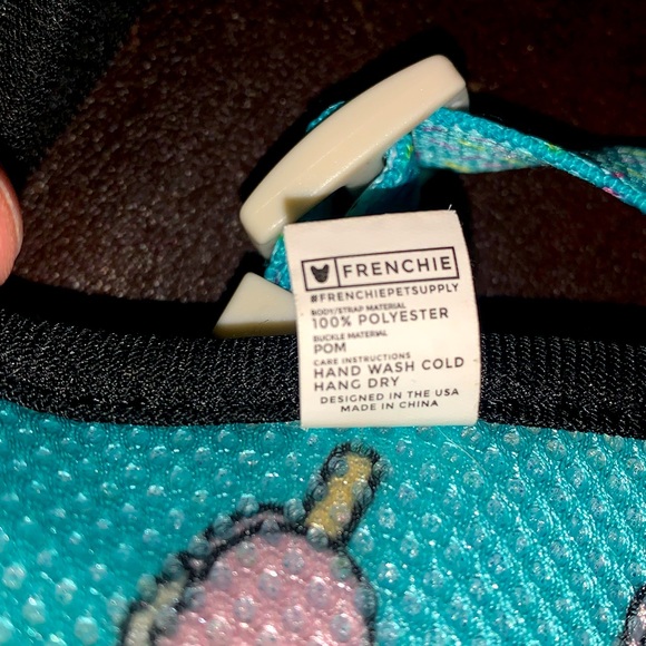 Frenchie Duo Reversible dog harness, Size Medium & Cooling Bandana, EUC - Picture 6 of 11
